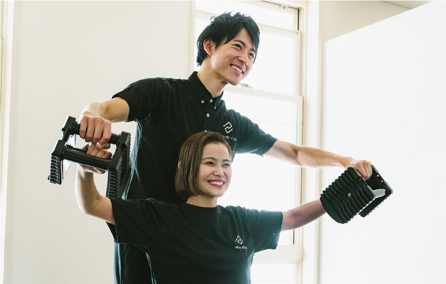 体験トレーニングの様子